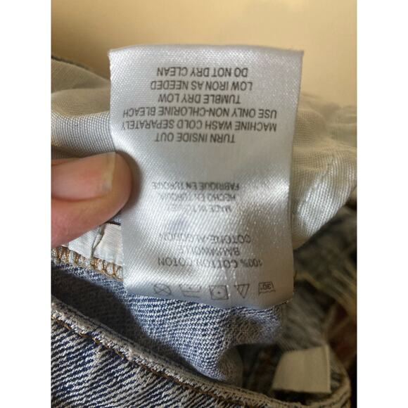 BDG Two tone "Patchwork" Style High Waist Jeans Urban Outfitters Size 25 - Picture 7 of 10